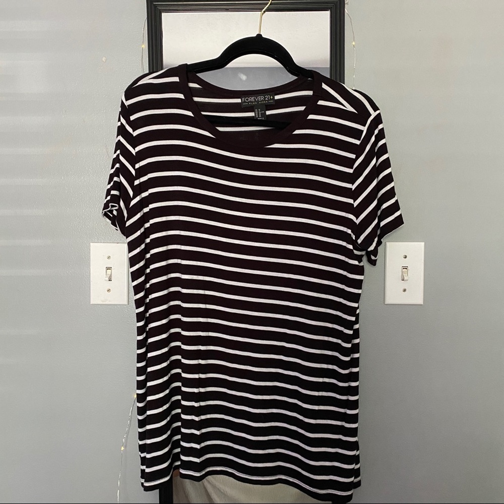 Striped Forever 21 Shirth